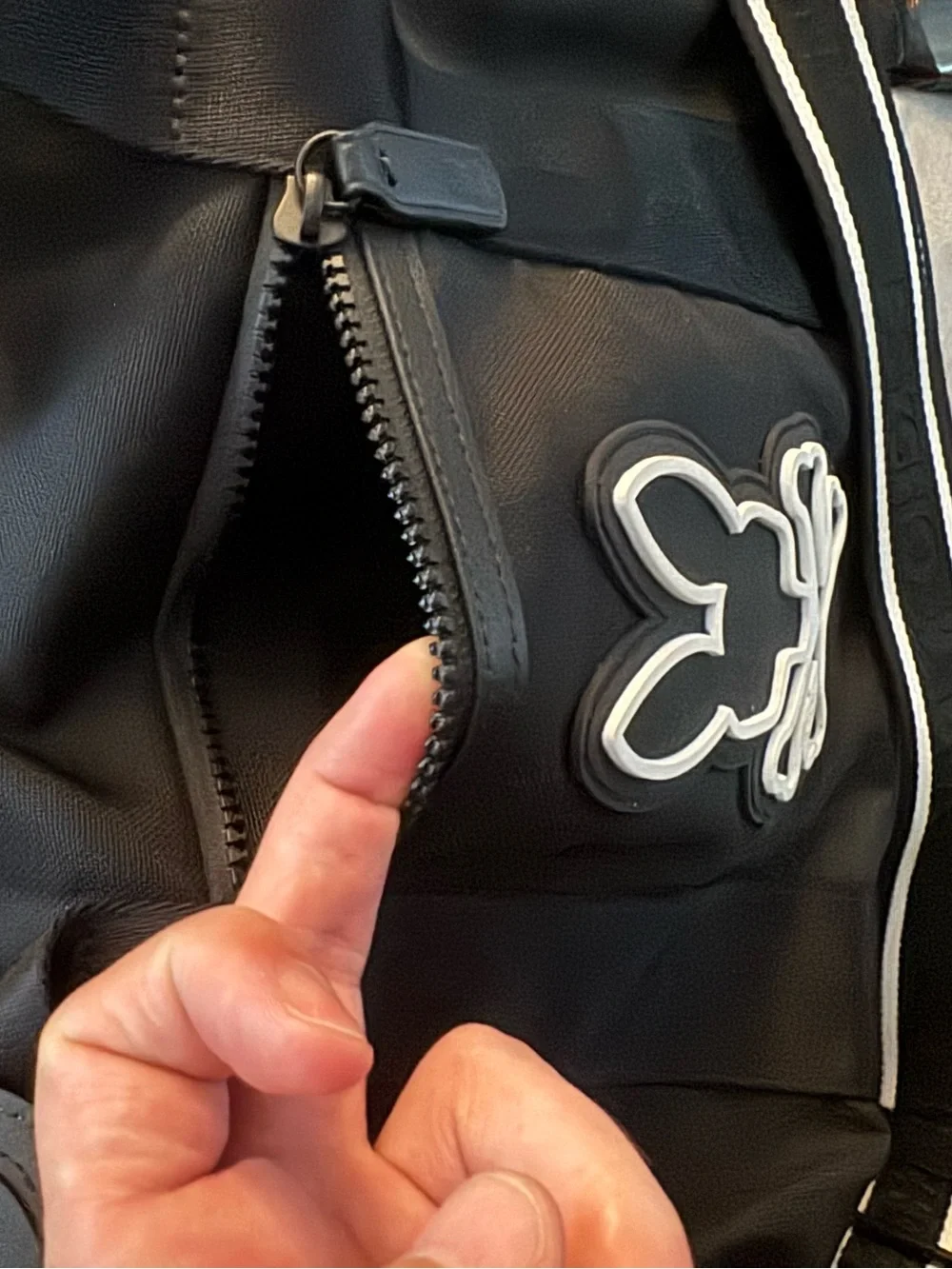 Psycho Bunny Black Weekender Duffel Bag. NWOT . Can’t find the tag for it.